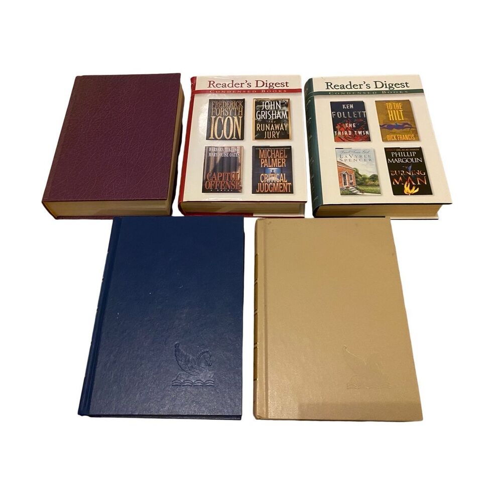 Lot Of 5 Readers Digest Hardcover Books Vintage 1991 1997